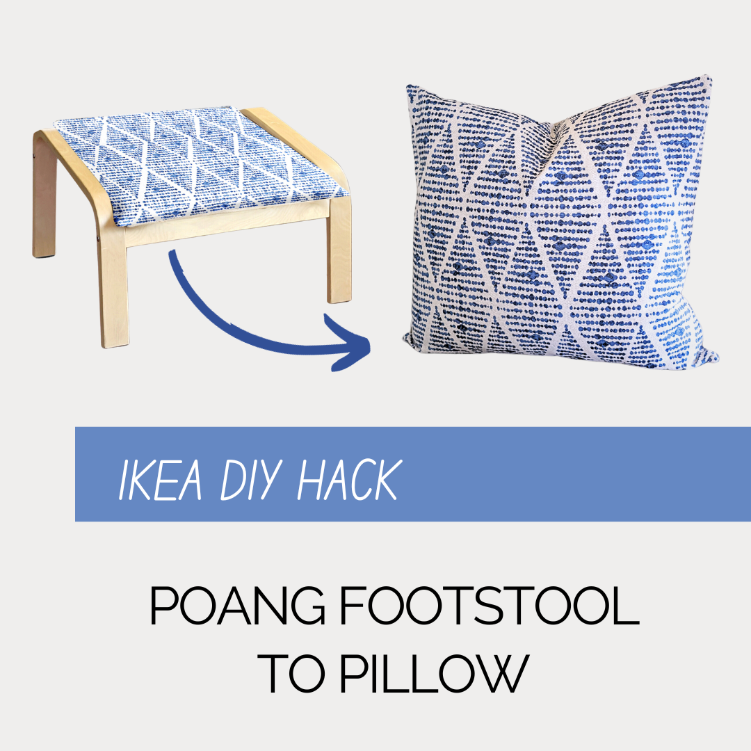 Transform Your IKEA Poang Cover 3 Easy Steps to a Stylish Pillow