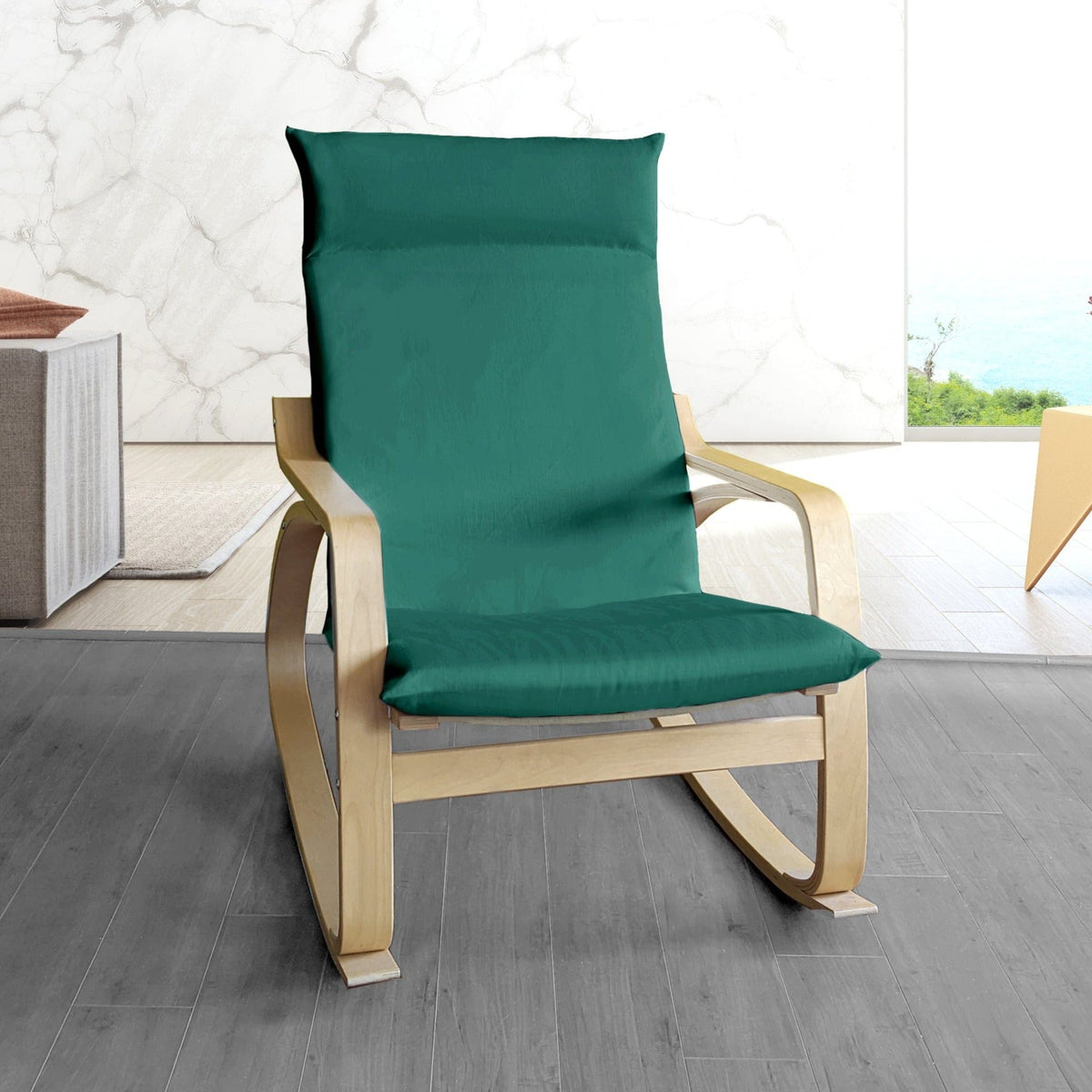 Green velvet outlet chair covers