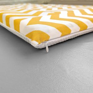 Rockin Cushions IKEA Bench Pad SALE IKEA Bankkamrat, Hemmahos, Stuva Bench Pad Cover  Patchwork Yellow Chevron Pattern