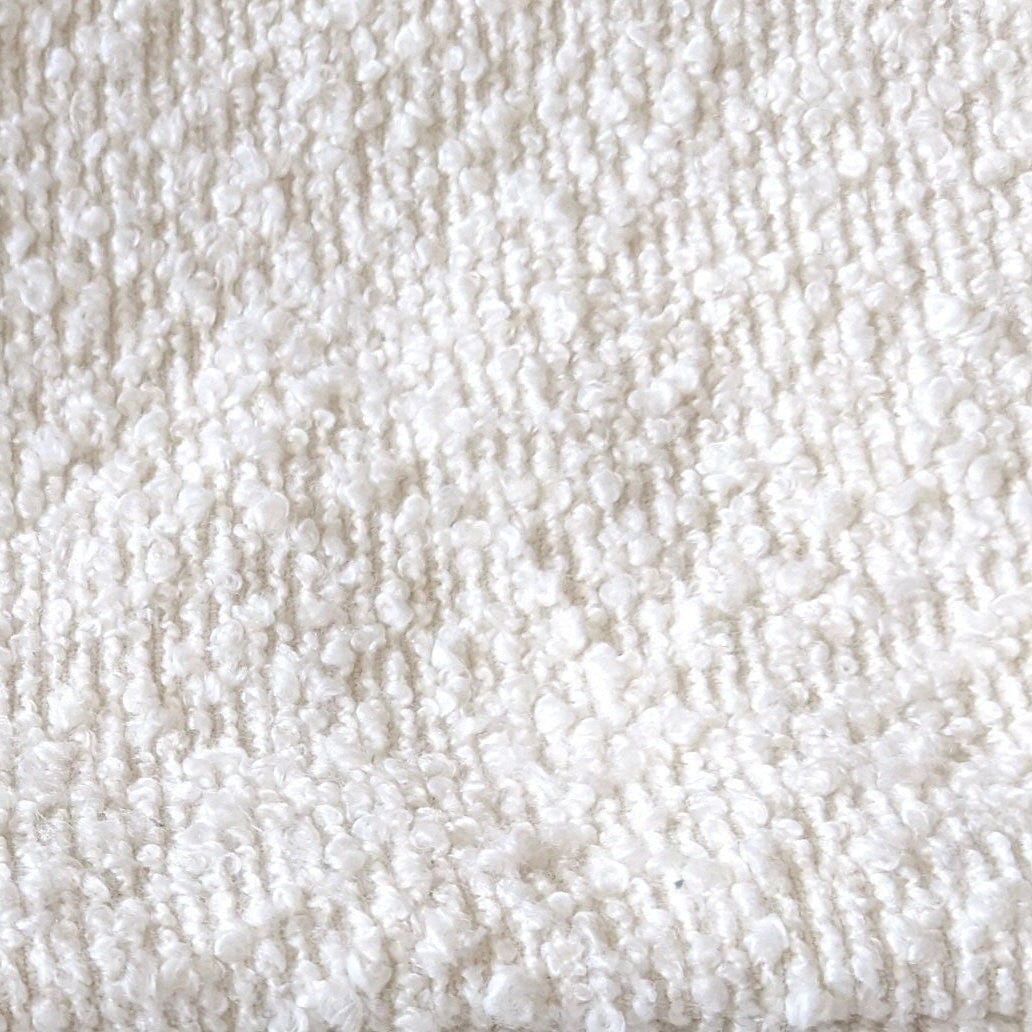 SALE IKEA Boucle Natural White Bergmund Mid-Length Dining Slip Cover ...