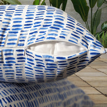 Load image into Gallery viewer, Rockin Cushions IKEA Outdoor Slipcovers Blue Rain IKEA Duvholmen Outdoor Slip Covers