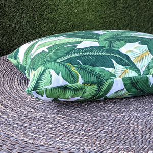 Rockin Cushions IKEA Outdoor Slipcovers Set of 2 SALE Tropical Outdoor Banana Leaf Pillow Covers, Set of 2