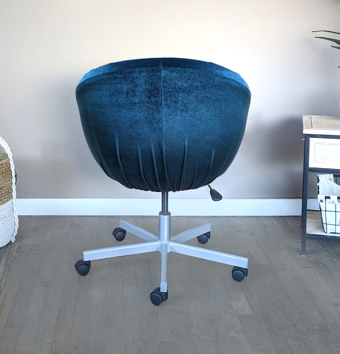 Blue ikea office discount chair