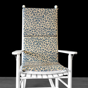 Rockin Cushions Rocking Chair Cushion Animal Beige Leopard Cheetah Rocking Chair Cushion