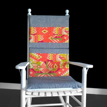 Load image into Gallery viewer, Rockin Cushions Rocking Chair Cushion Southwest Rocking Chair Cushion And Cover Set
