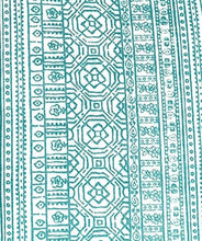Load image into Gallery viewer, Rockin Cushions Rocking Chair Cushion Turquoise Blue Indian Style Rocking Chair Cushion