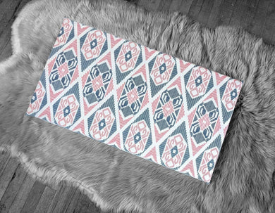 Rockin Cushions SALE IKEA Bankkamrat, Hemmahos, Stuva Bench Pad Cover Bue Pink Tribal Pattern