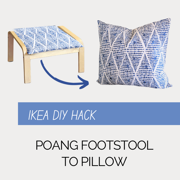 Transform Your IKEA Poang Cover: 3 Easy Steps to a Stylish Pillow