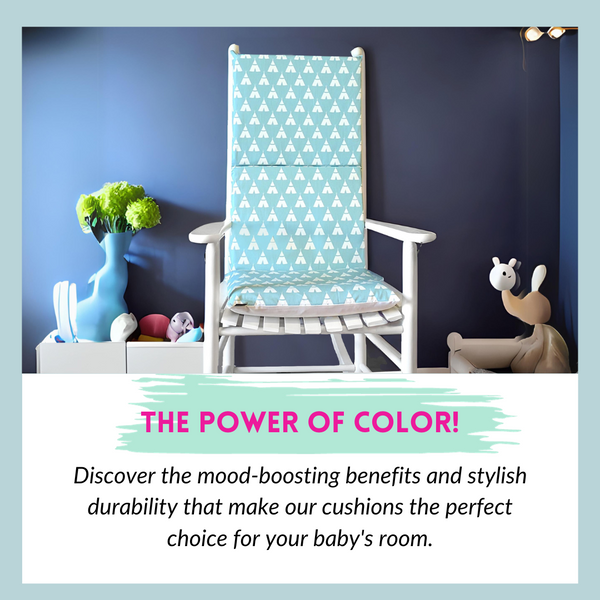 Nursery Design: Brightening Your World with Colorful Rocking Chair Cushions