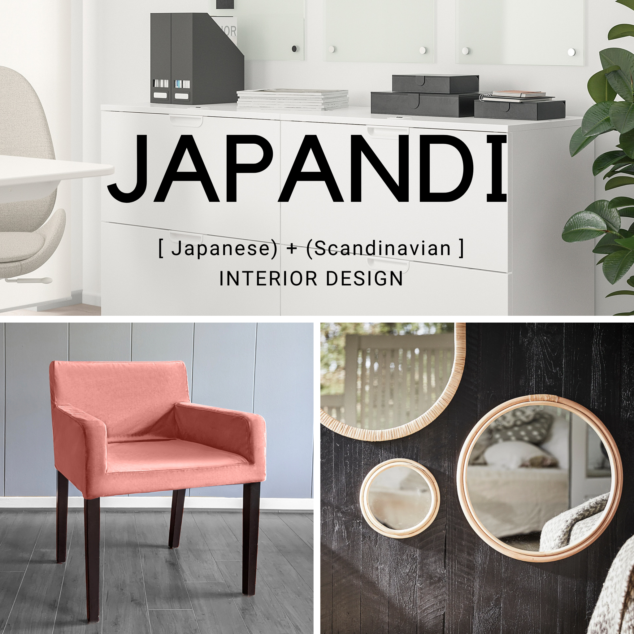 Décoration d'intérieur Japandi : rien de carré là-dedans