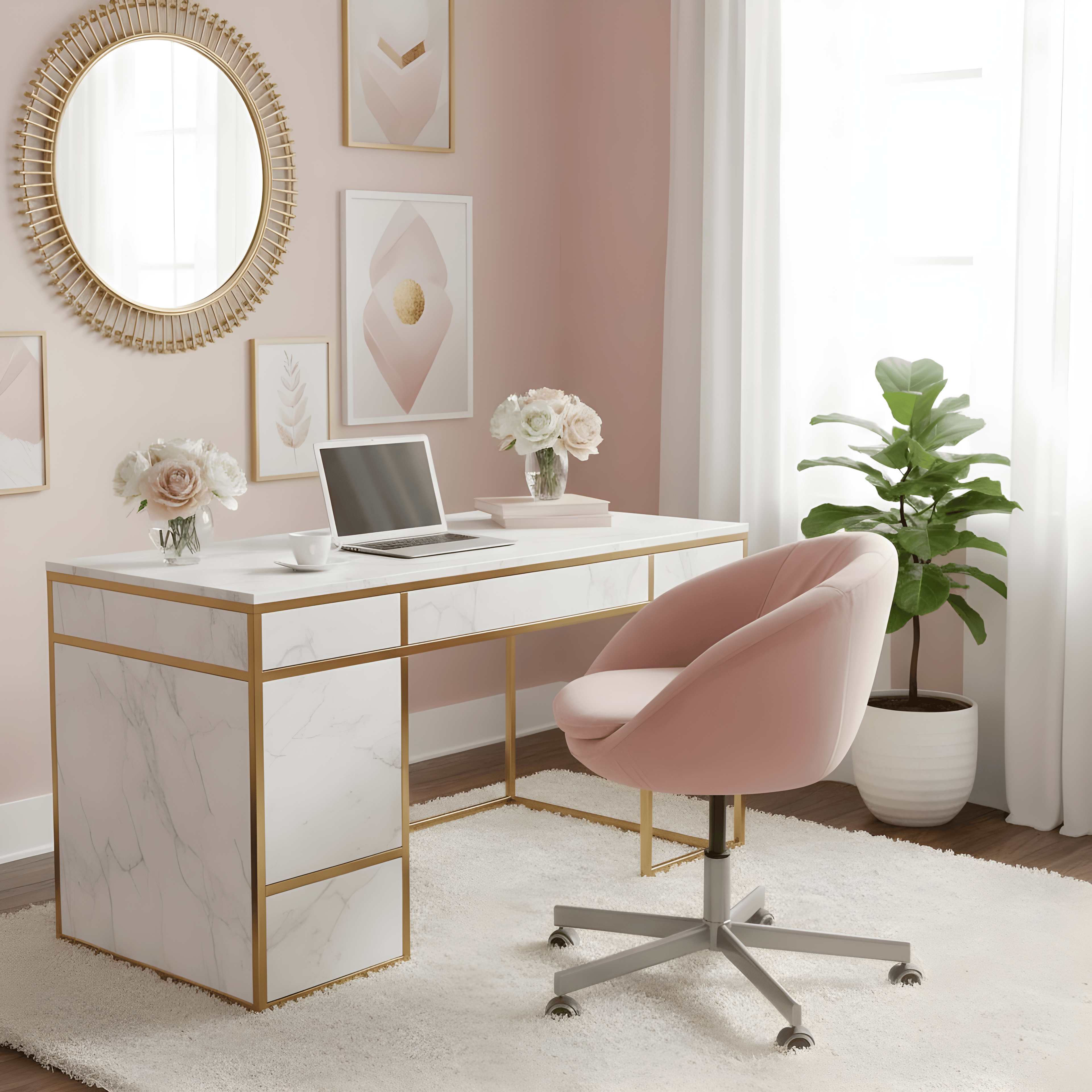 Blush Pink Velvet Slipcover, Compatible with IKEA Skruvsta Chair – Luxurious, Soft, and Custom-Fit