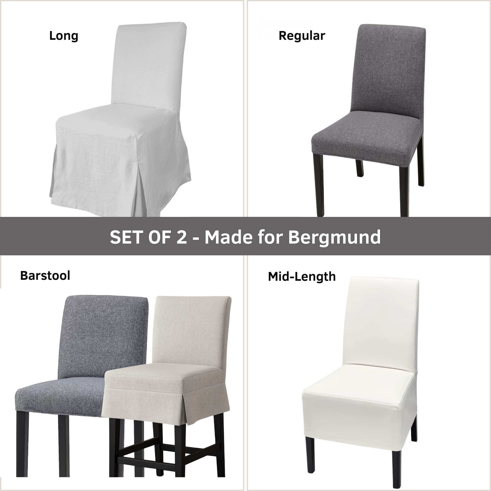 Housse florale IKEA SKRUVSTA, compatible avec IKEA SKRUVSTA