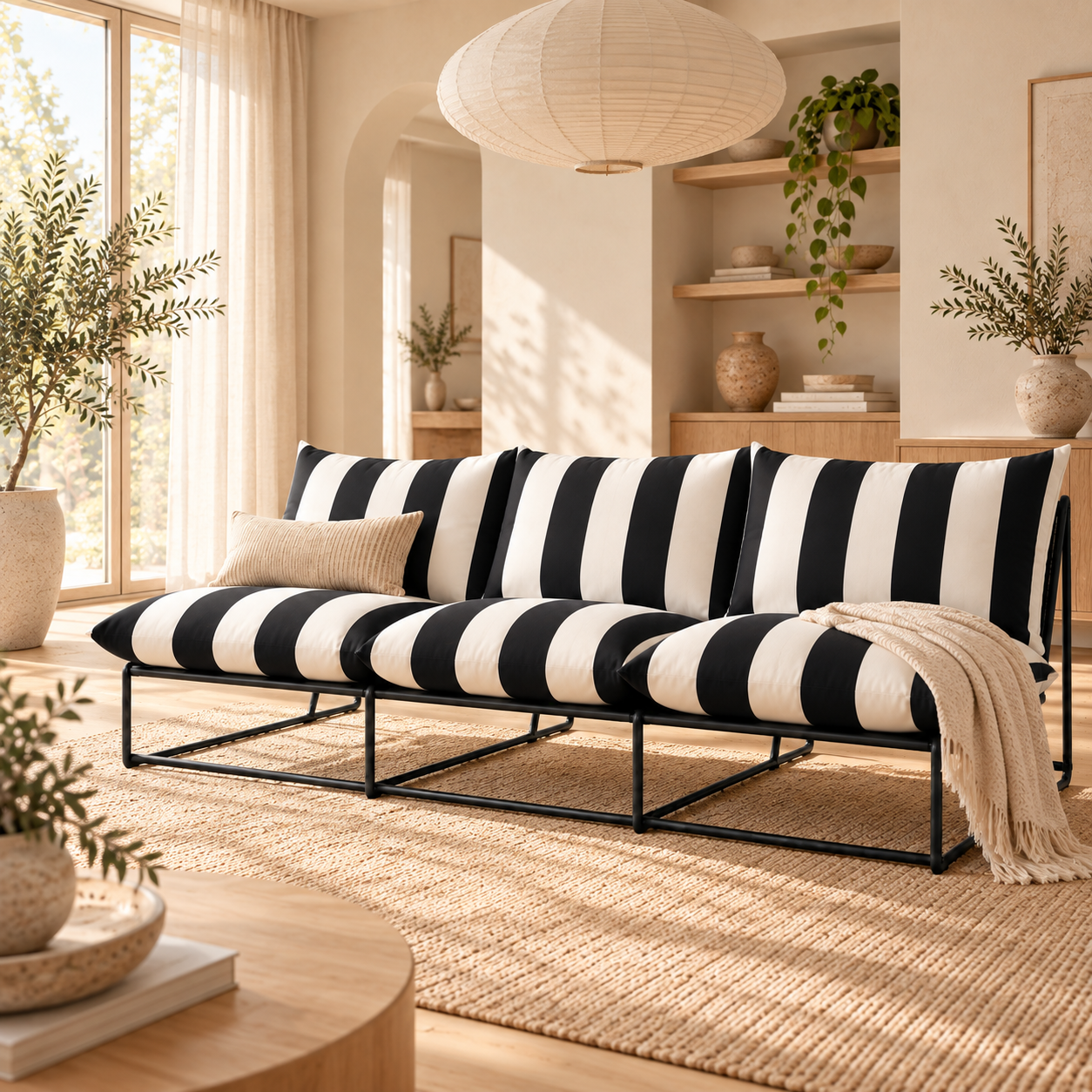 Blue Palms Outdoor-Schonbezüge, kompatibel mit IKEA Havsten