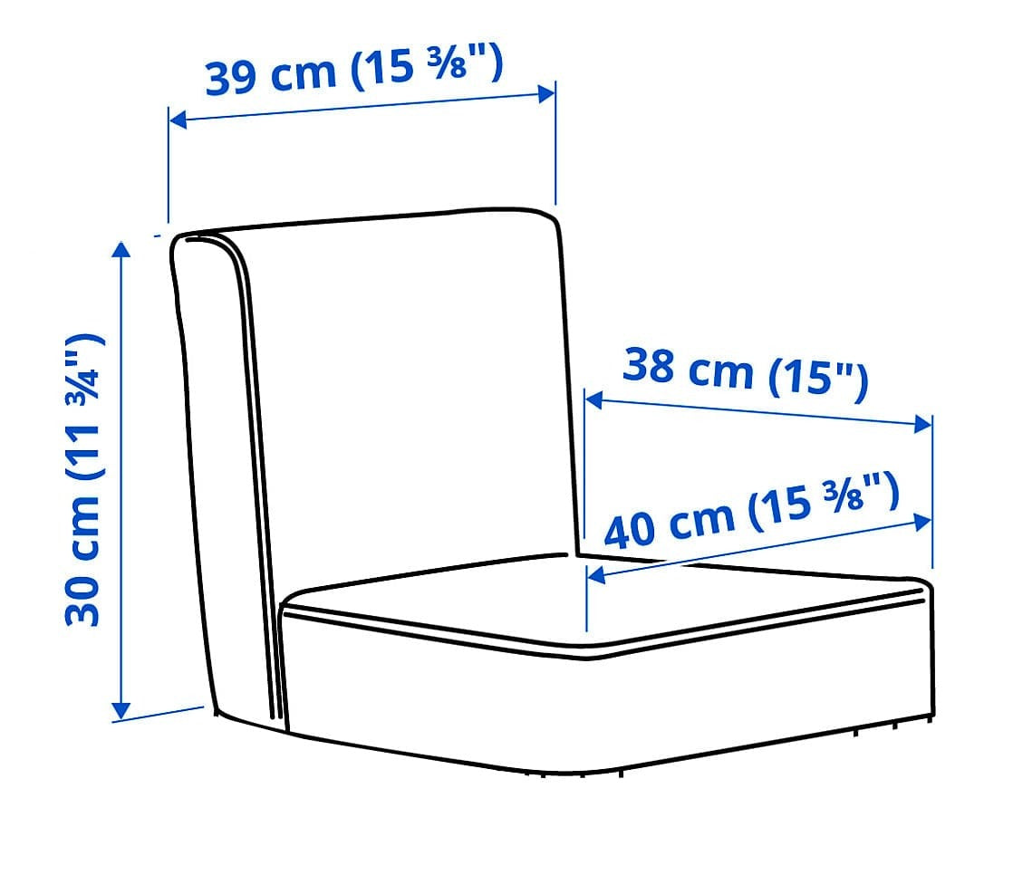 EU - Bouclé-Lammfell-Barhockerbezüge in Zimtbraun, kompatibel mit IKEA Henriksdal, 2er-Set