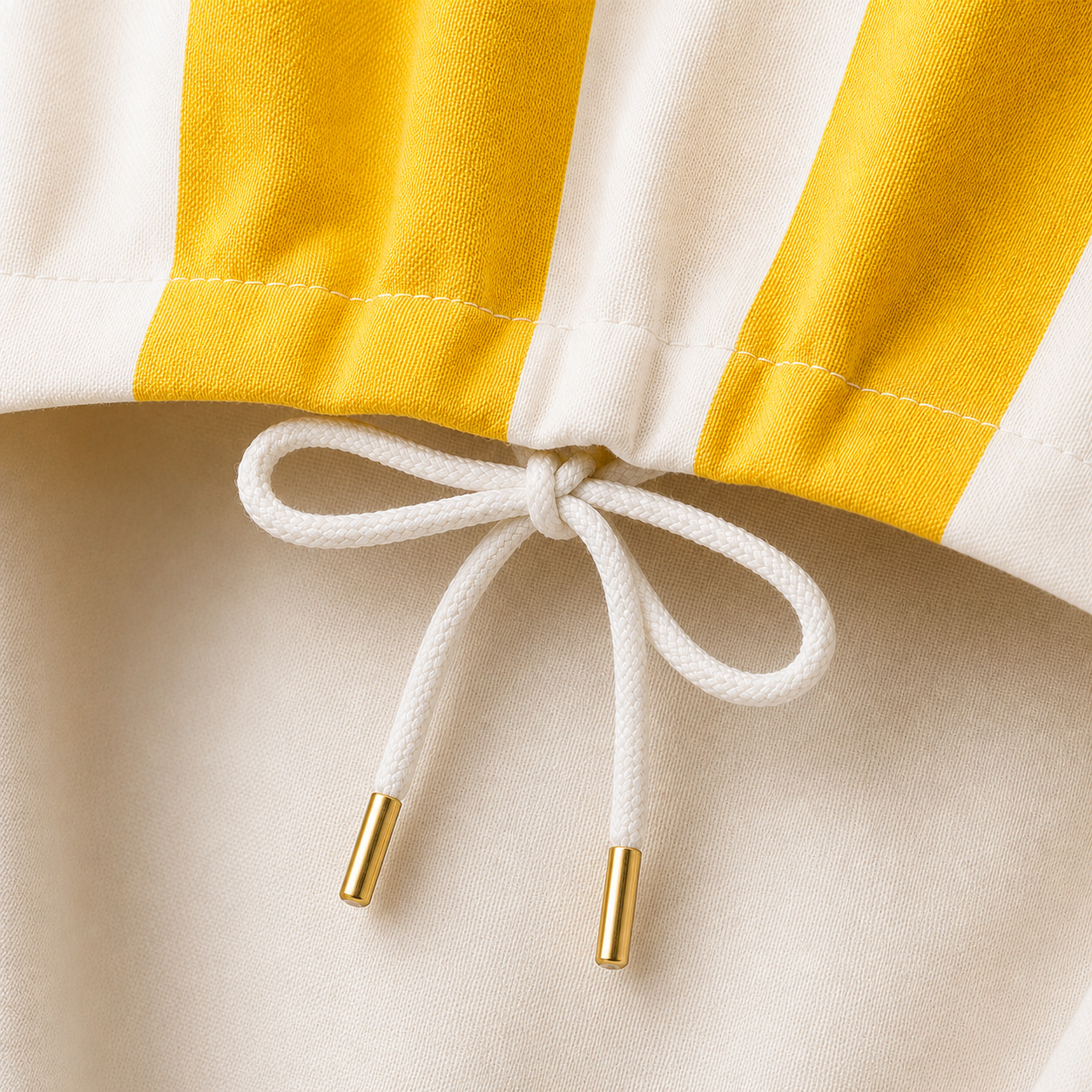 Yellow Stripe Scandinavian Slip Cover, Compatible with IKEA SKRUVSTA - Made to Order