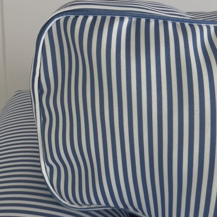 Blue Stripe Ektorp Slipcover