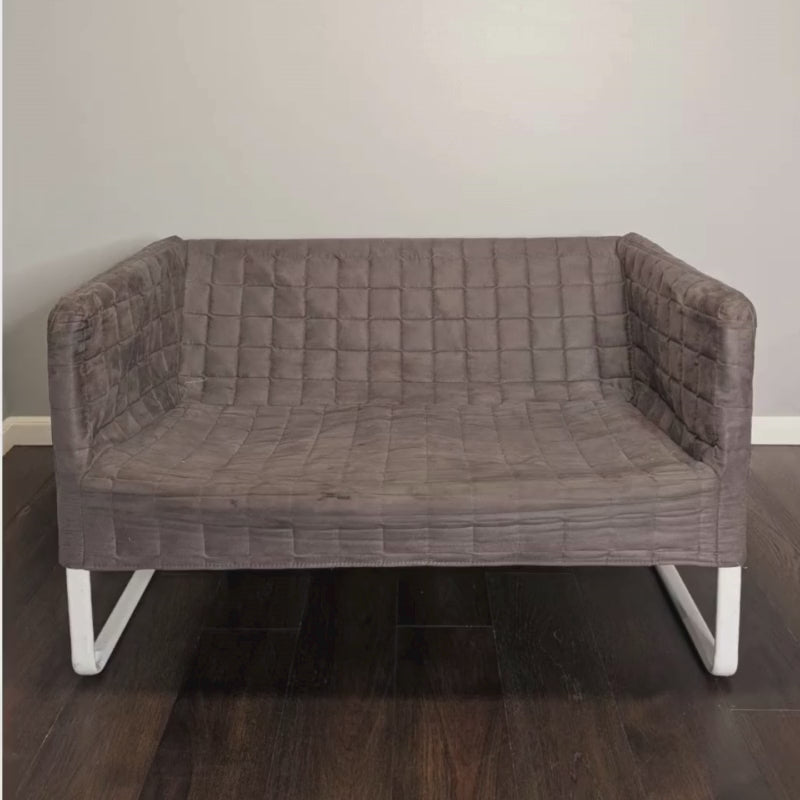 Black Boho Mudcloth Slipcover for IKEA Knopparp Sofa – Global Design Meets Everyday Comfort