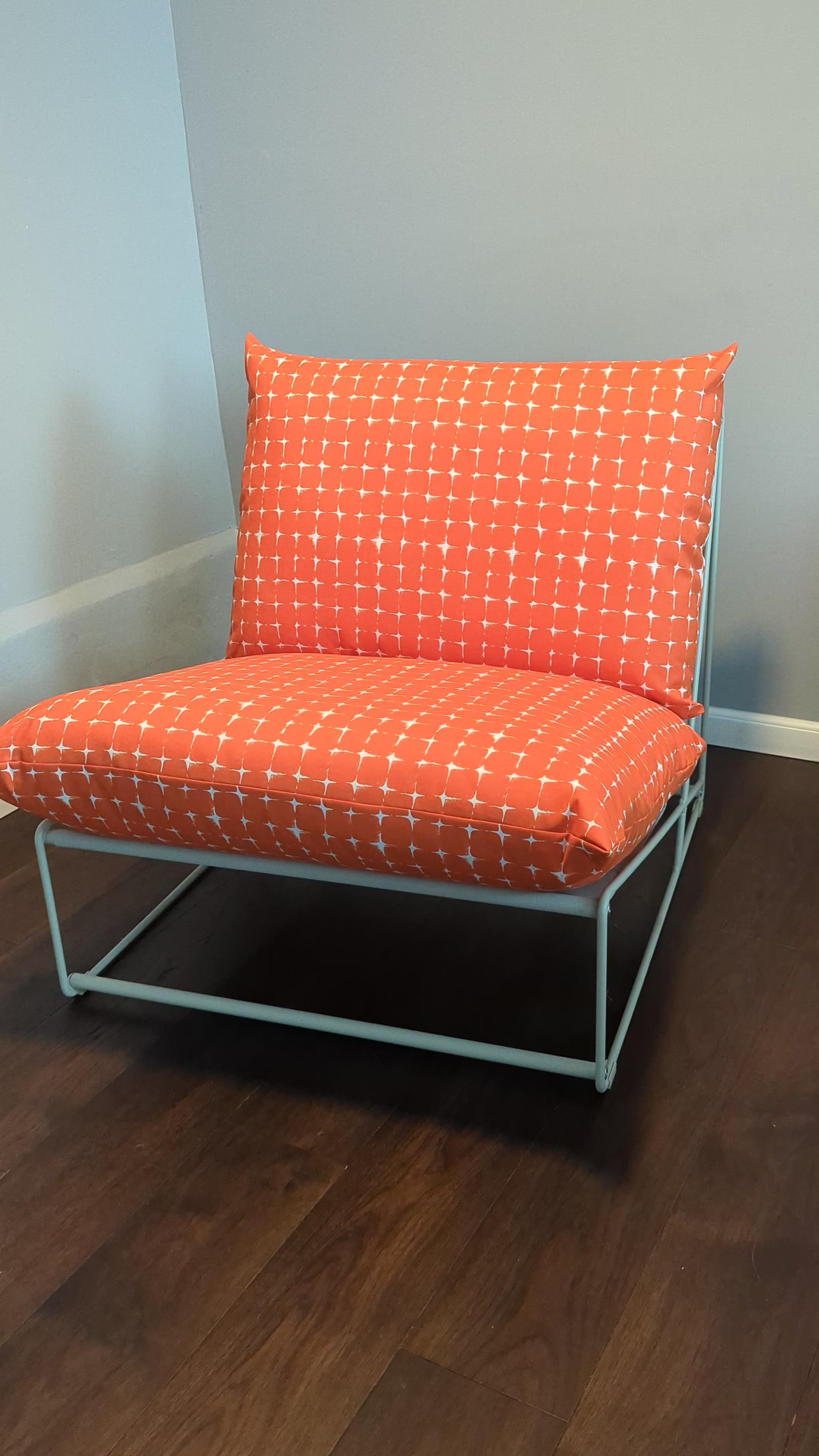 Orange Neptune Outdoor Slipcovers | IKEA Havsten Chair Covers
