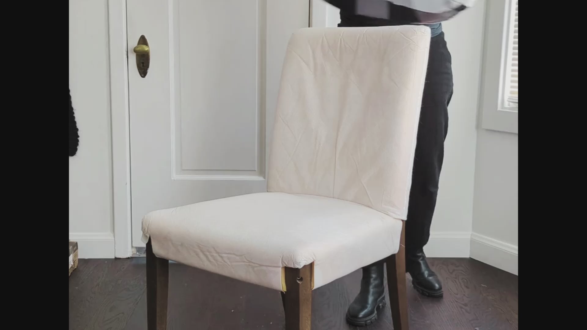 Set of 2 Custom Henriksdal Slipcovers – Choose Your Fabric – Compatible with IKEA Henriksdal (USA/Canada Size)