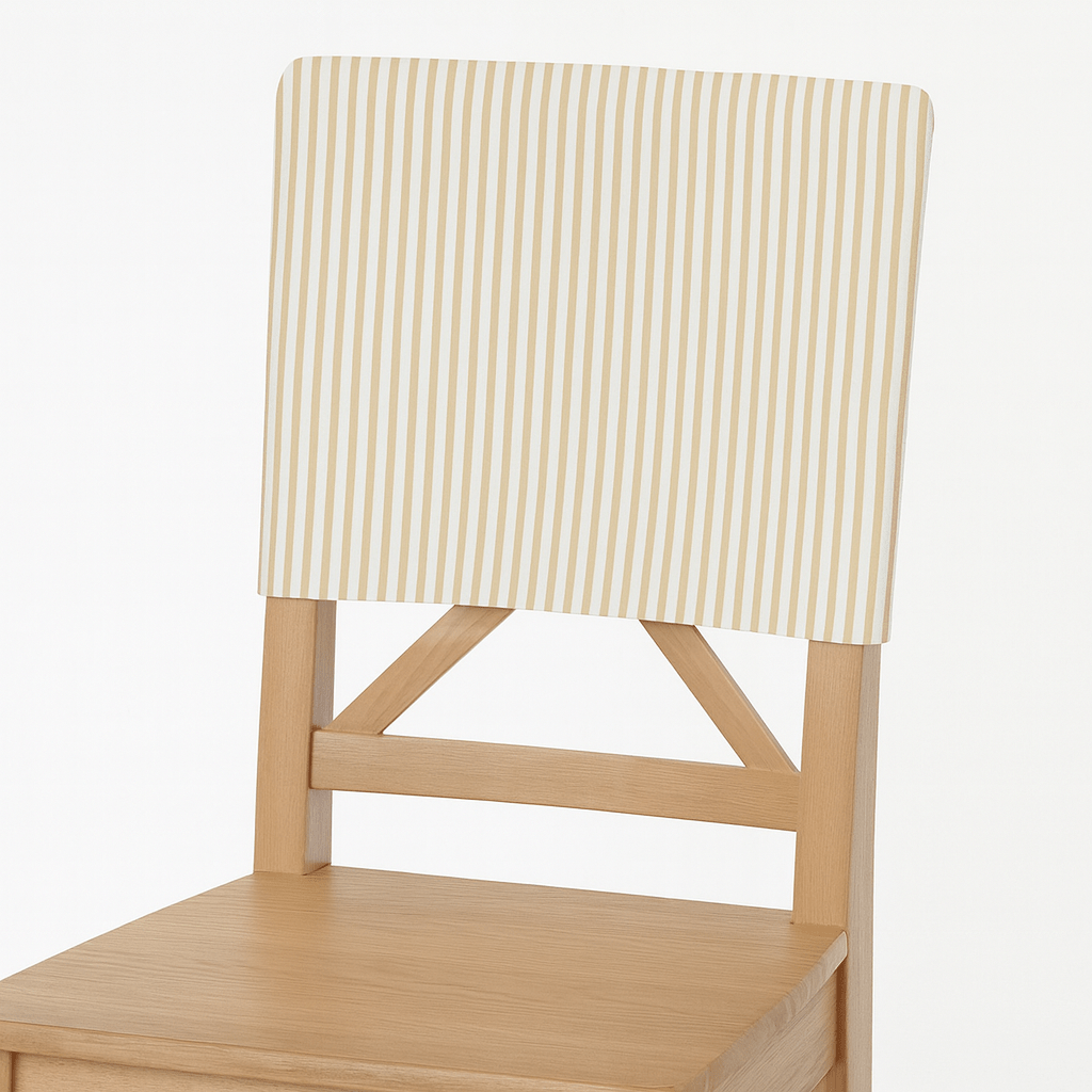 Rockin Cushions Custom Beige Stripe Outdoor Cushion Slipcover – Design Your Own