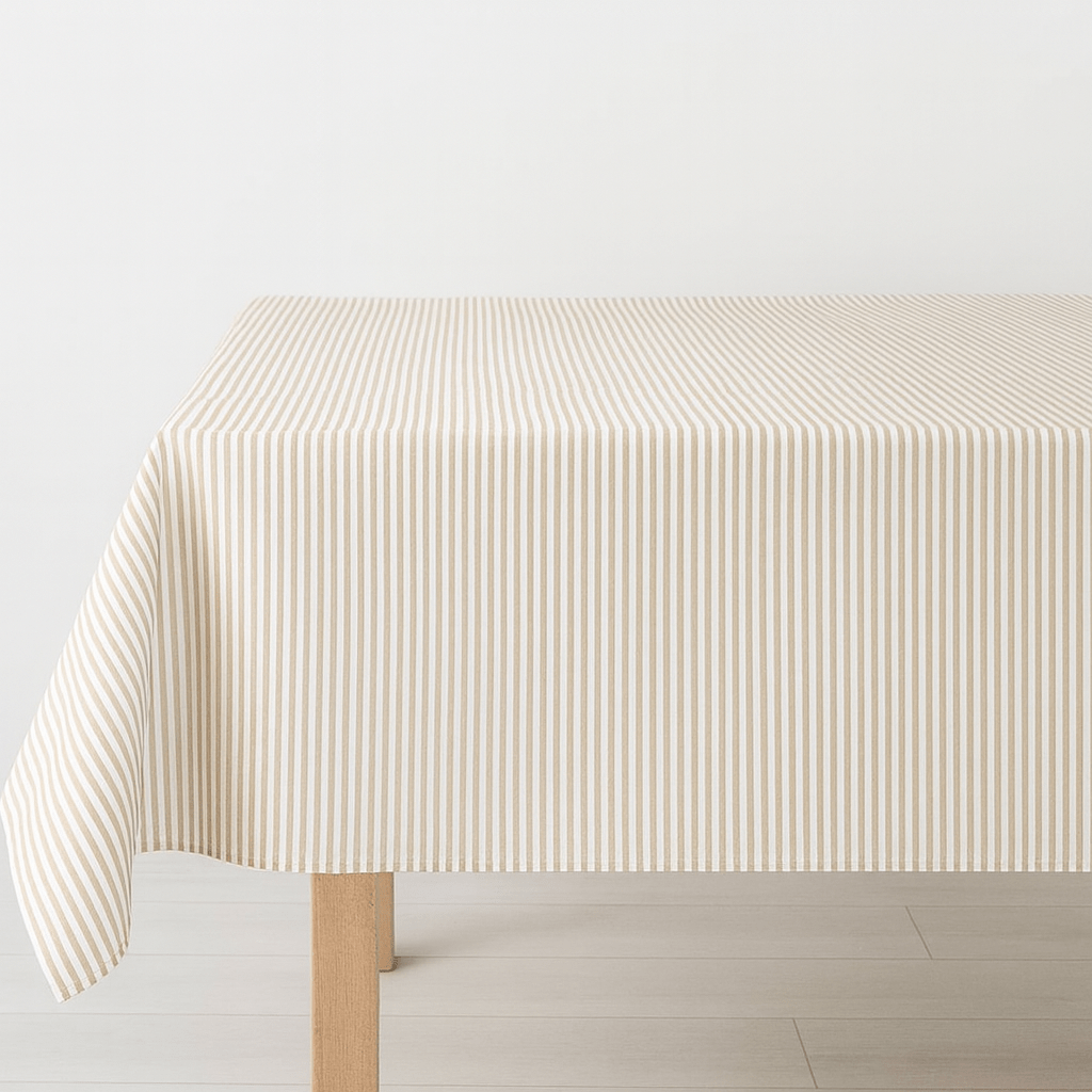 Rockin Cushions Custom Beige Stripe Outdoor Cushion Slipcover – Design Your Own