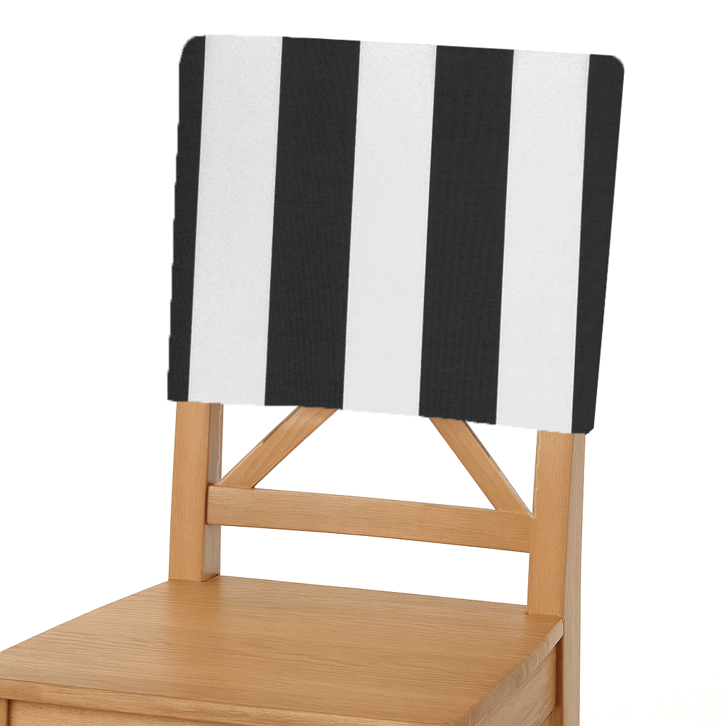 Rockin Cushions Custom Black and White Stripe Outdoor Cushion Slipcover – Design Your Own