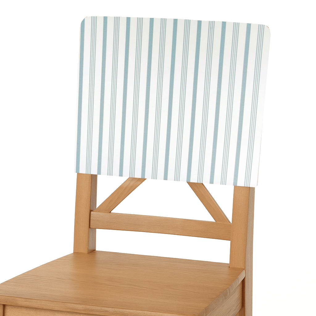 Rockin Cushions Custom Blue Stripe Outdoor Cushion Slipcover – Design Your Own