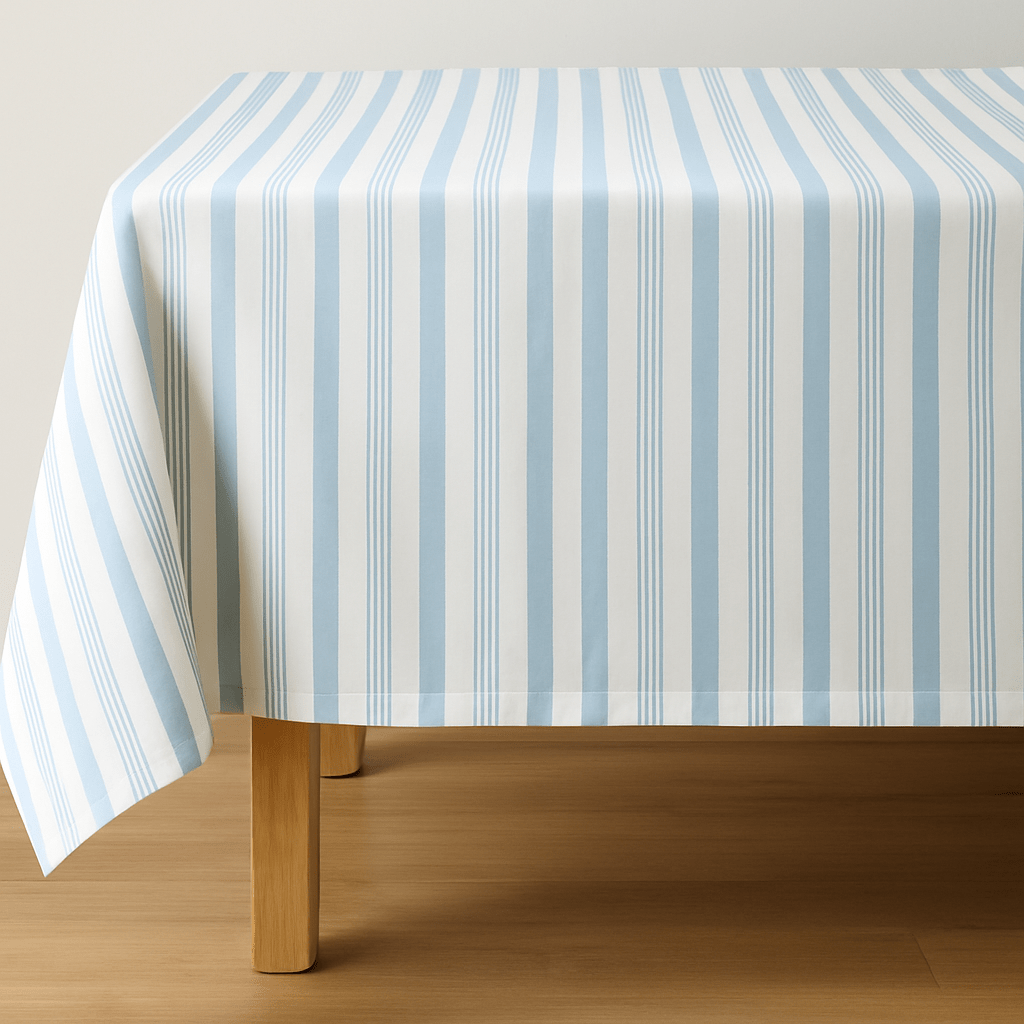 Rockin Cushions Custom Blue Stripe Outdoor Cushion Slipcover – Design Your Own