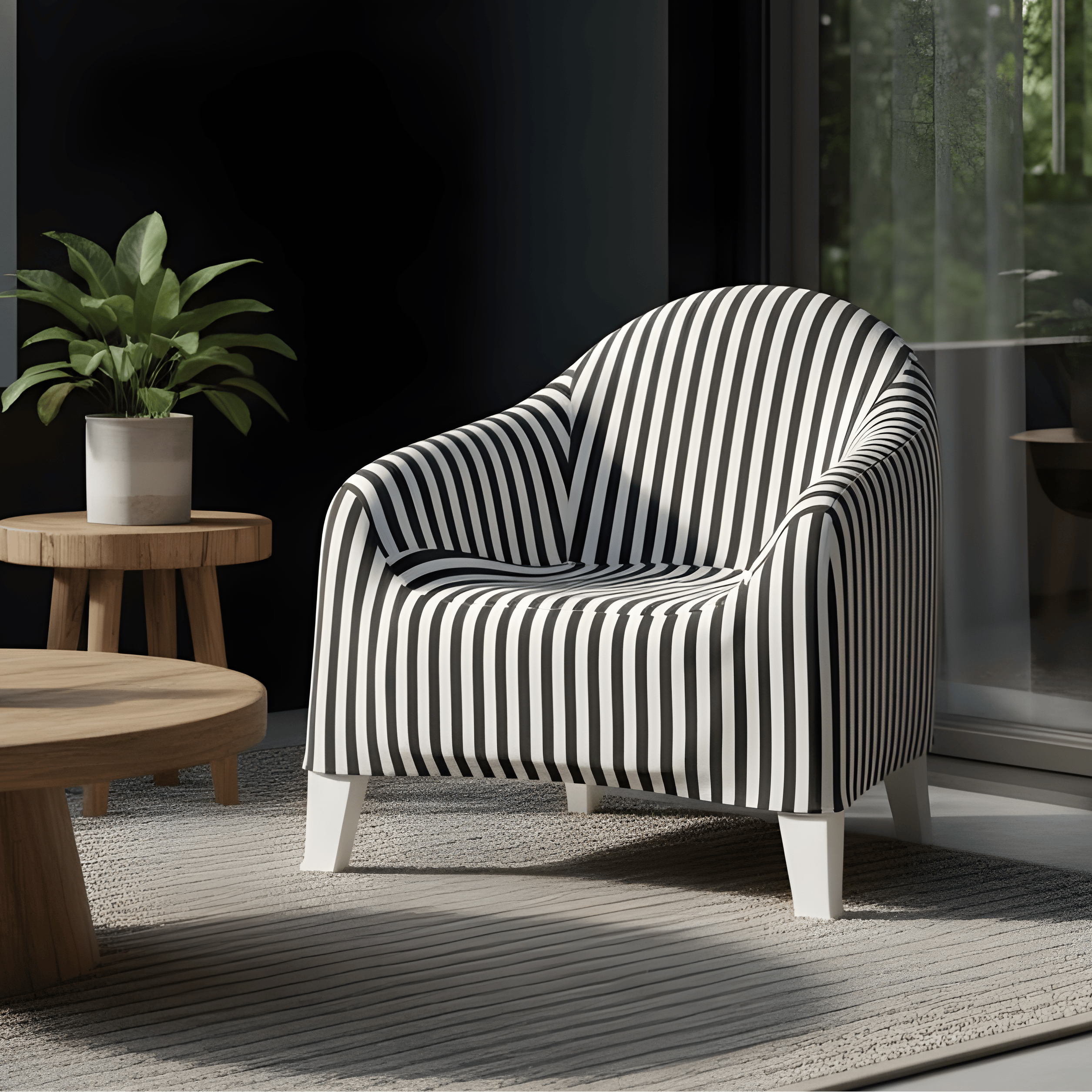 Rockin Cushions Custom Custom IKEA Skarpo Chair Slipcover – Made to Order in Your Choice of Fabric