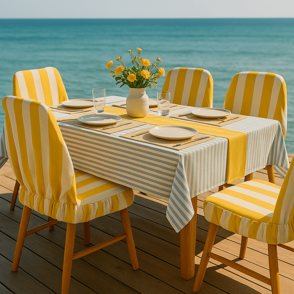 Rockin Cushions Custom Design Your Own – IKEA Armless & Windsor Back Chair Covers, Made with Your Choice of Fabric