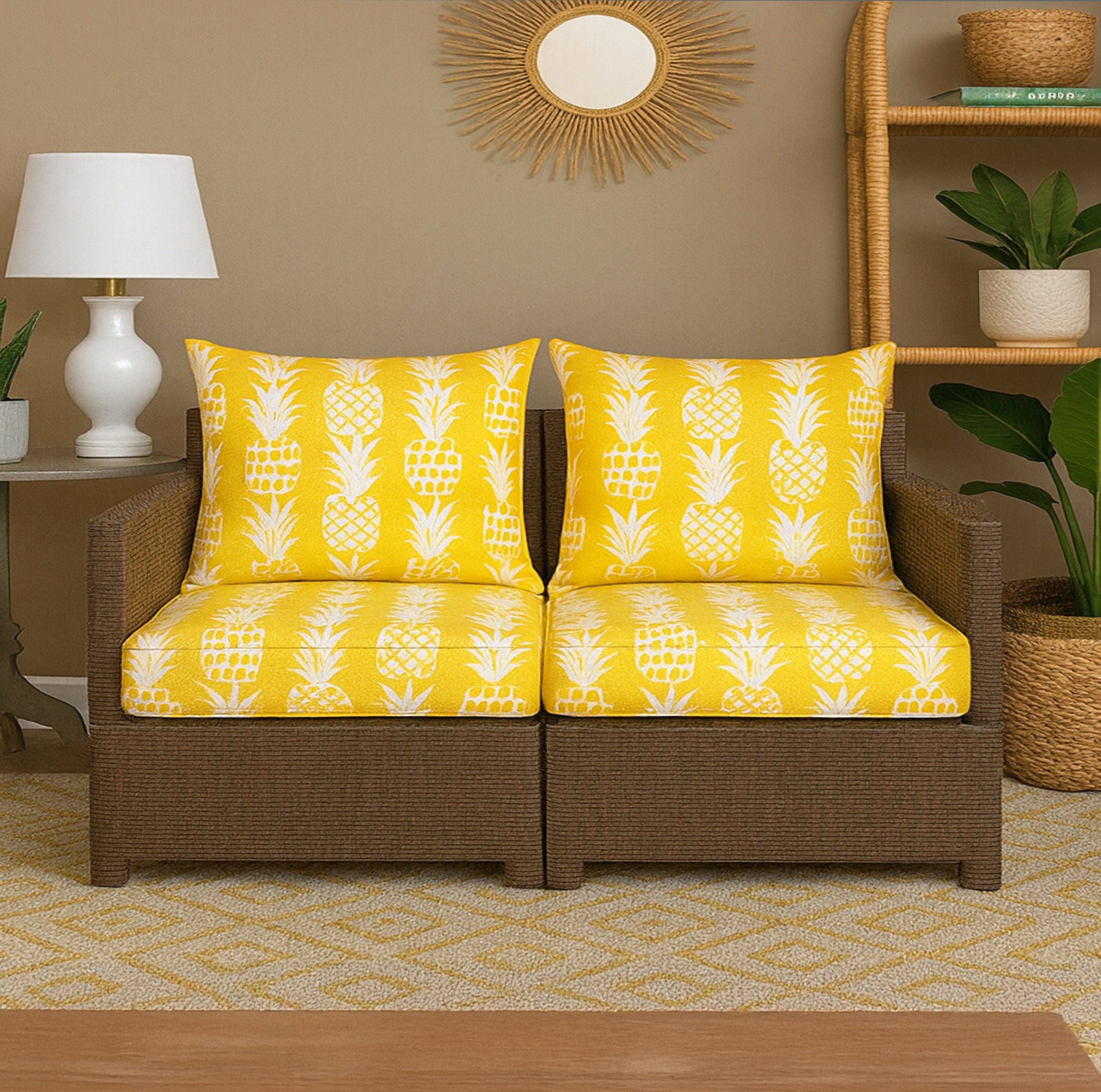 Rockin Cushions Custom Design Your Own – IKEA Duvholmen 4 Piece Set, Made with Your Choice of Fabric