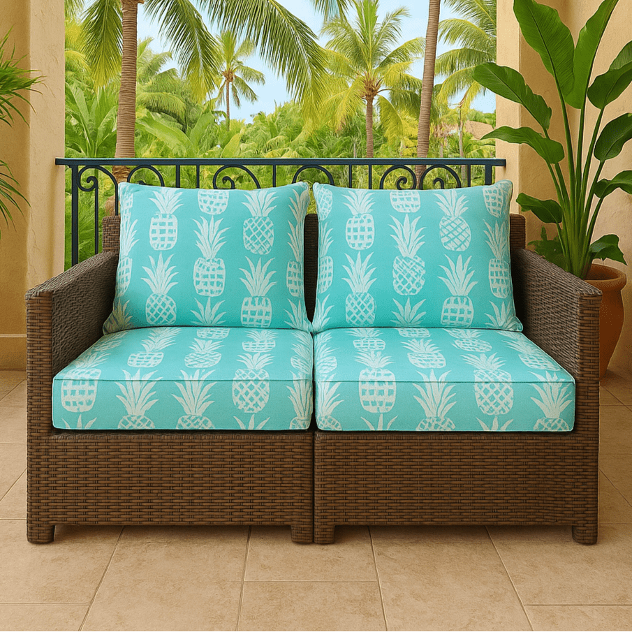 Rockin Cushions Custom Design Your Own – IKEA Duvholmen 4 Piece Set, Made with Your Choice of Fabric