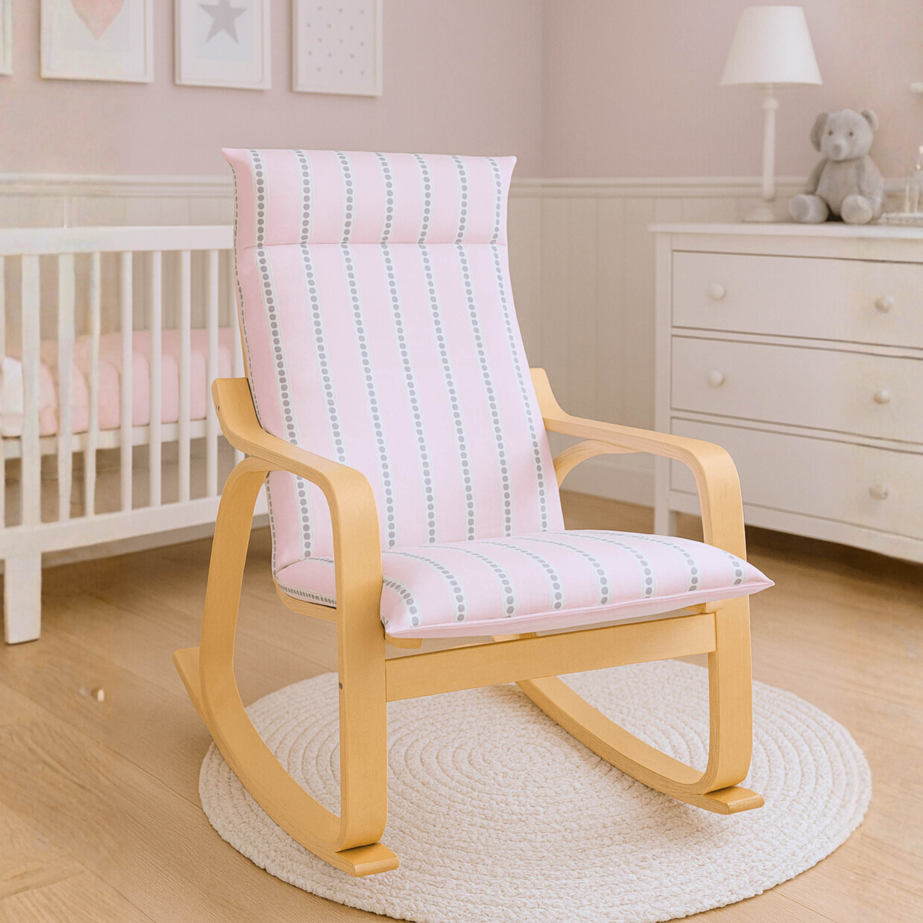 Rockin Cushions Custom Design Your Own – IKEA POANG Made with Your Choice of Fabric