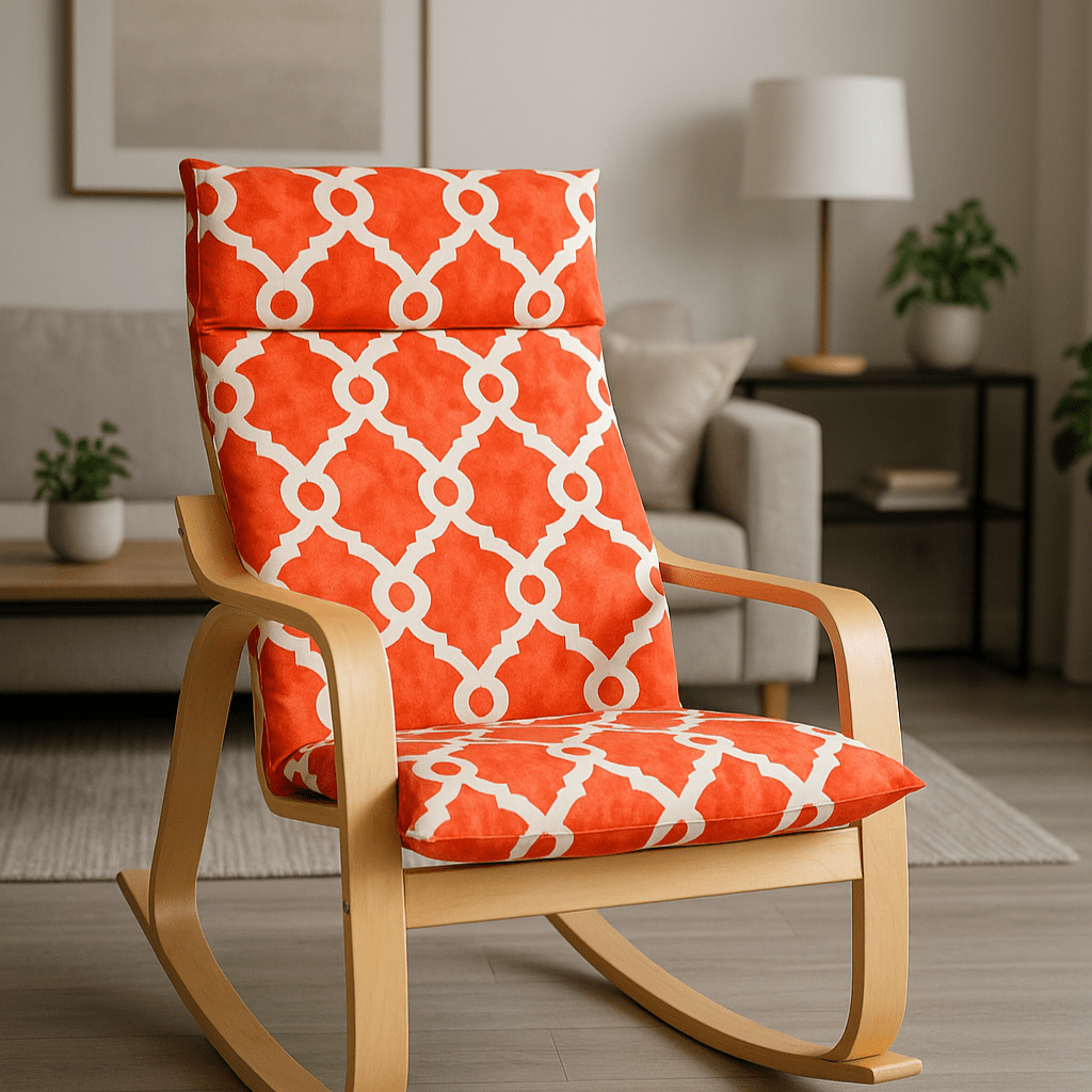 Rockin Cushions Custom Design Your Own – IKEA POANG Made with Your Choice of Fabric