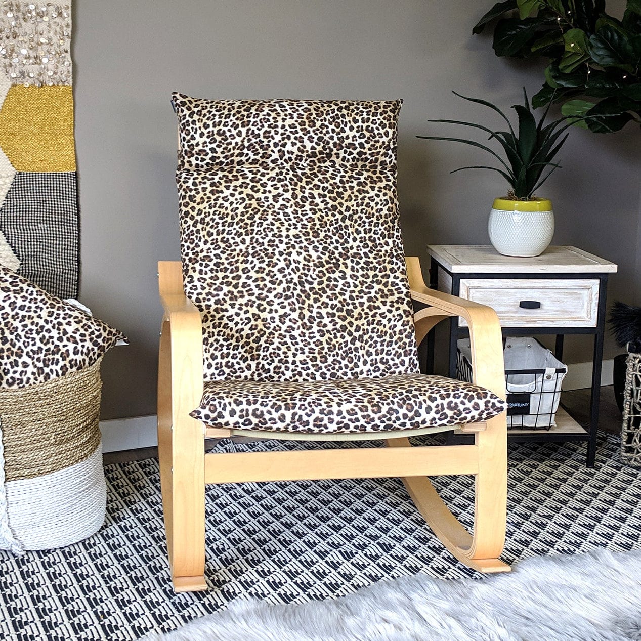 Rockin Cushions Custom Design Your Own – IKEA POANG Made with Your Choice of Fabric