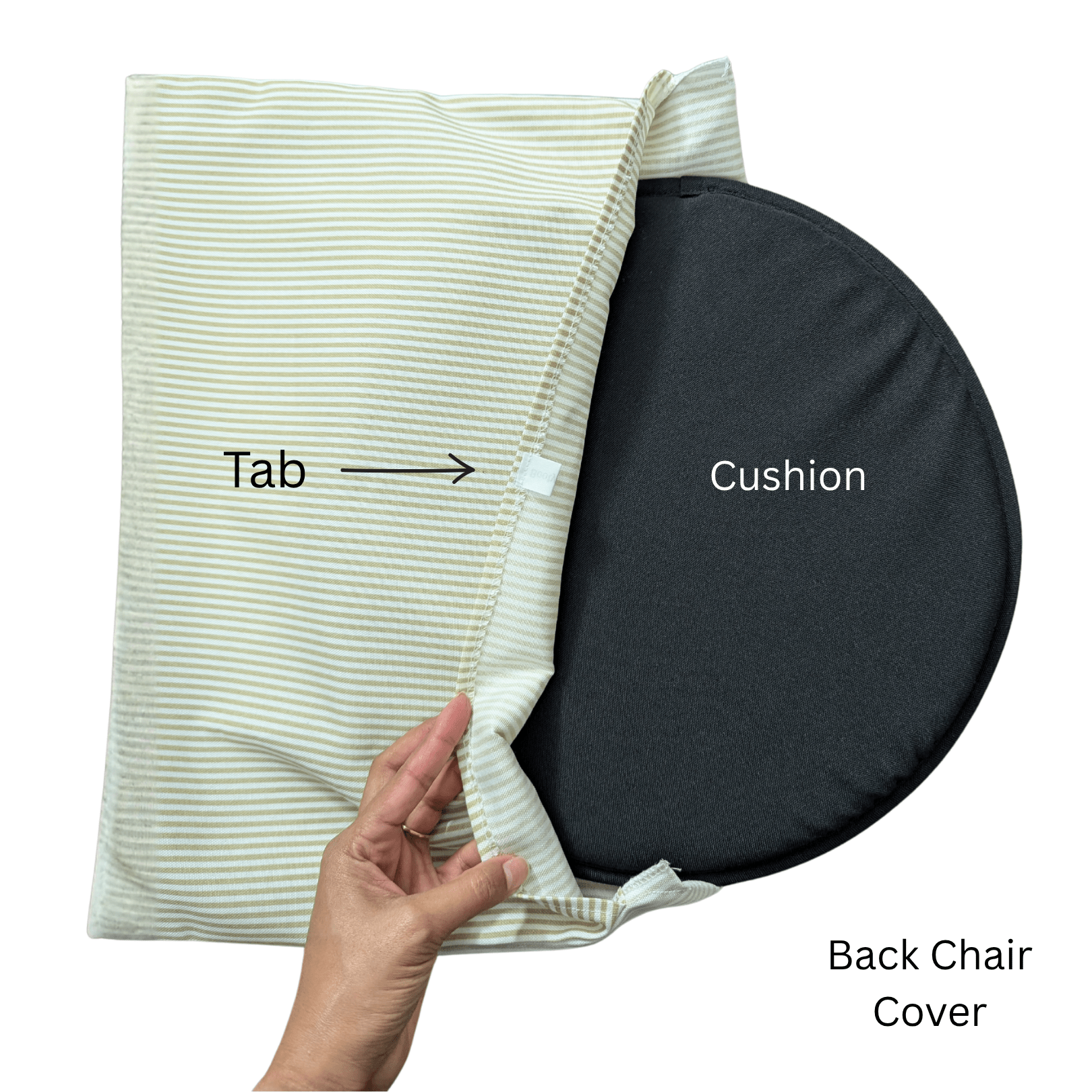 Rockin Cushions Custom Design Your Own – Set of 2 Custom Chair Back Covers – Made to Order