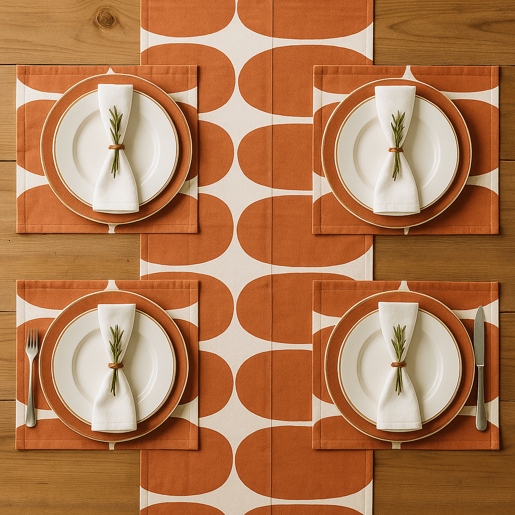 Rockin Cushions Custom Terracotta Shibori Outdoor Cushion Slipcover – Design Your Own