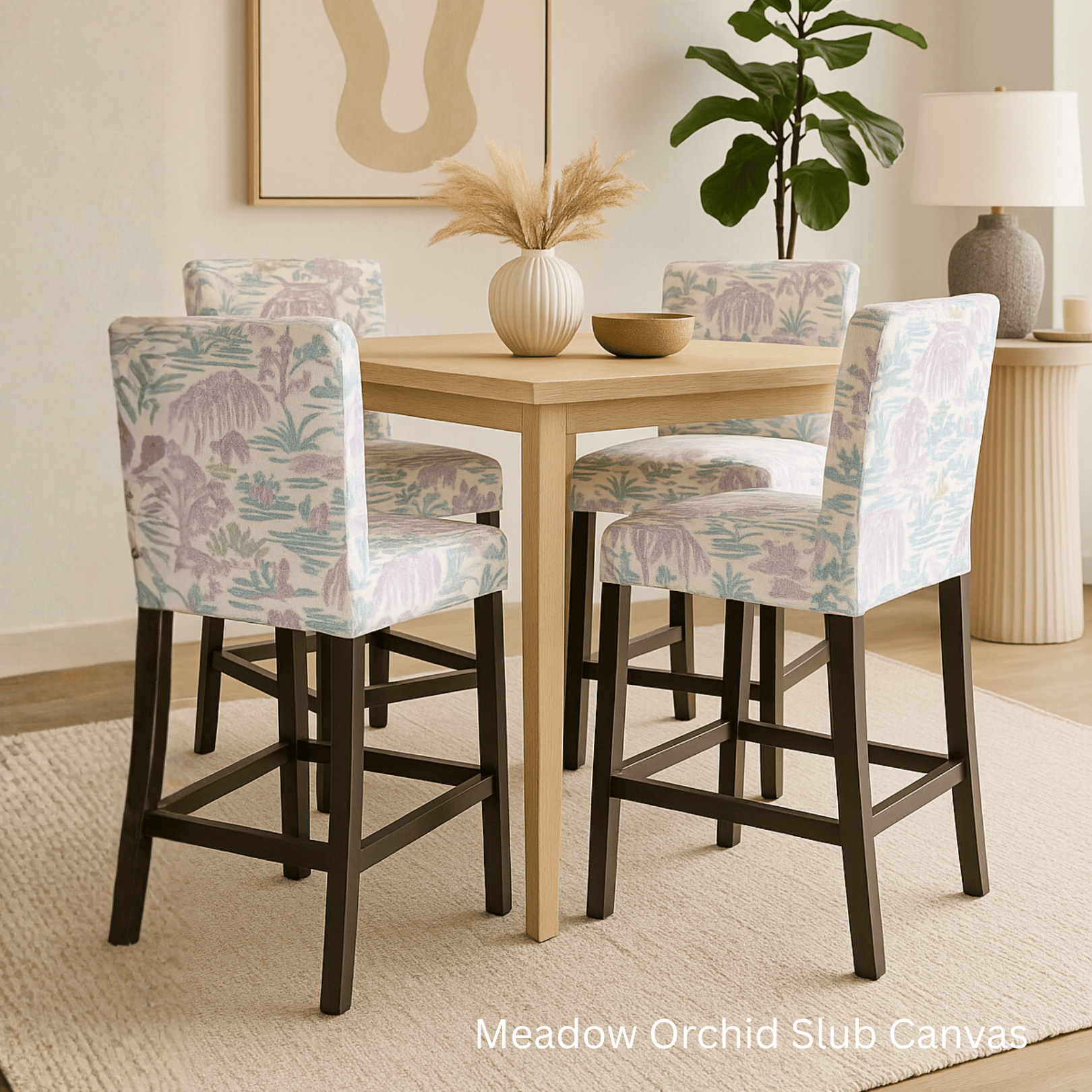 Rockin Cushions Dining_Chair_Cover Design Your Own – Set of 2 Henriksdal Chair Covers – Made in Your Choice of Fabric