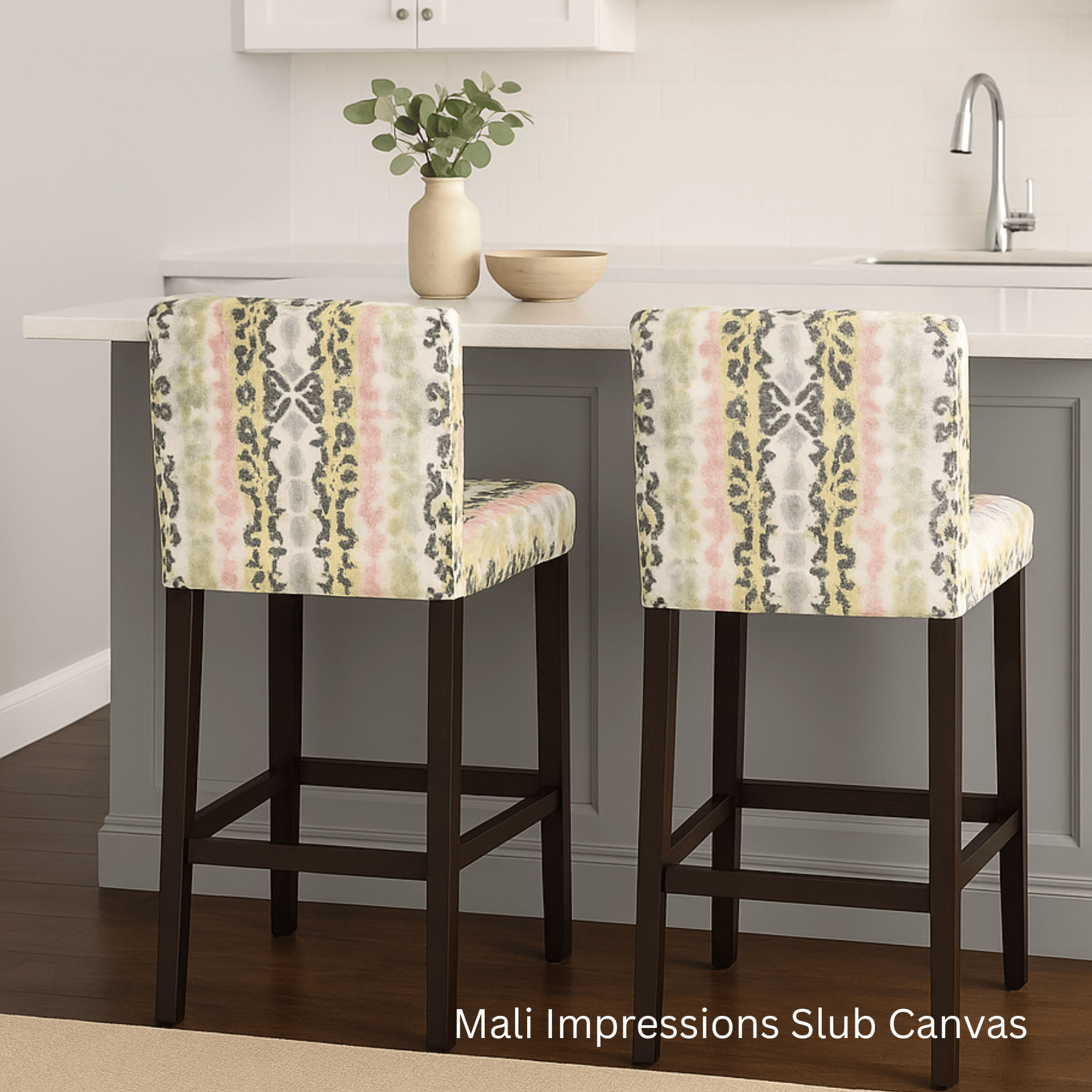 Rockin Cushions Dining_Chair_Cover Design Your Own – Set of 2 Henriksdal Chair Covers – Made in Your Choice of Fabric