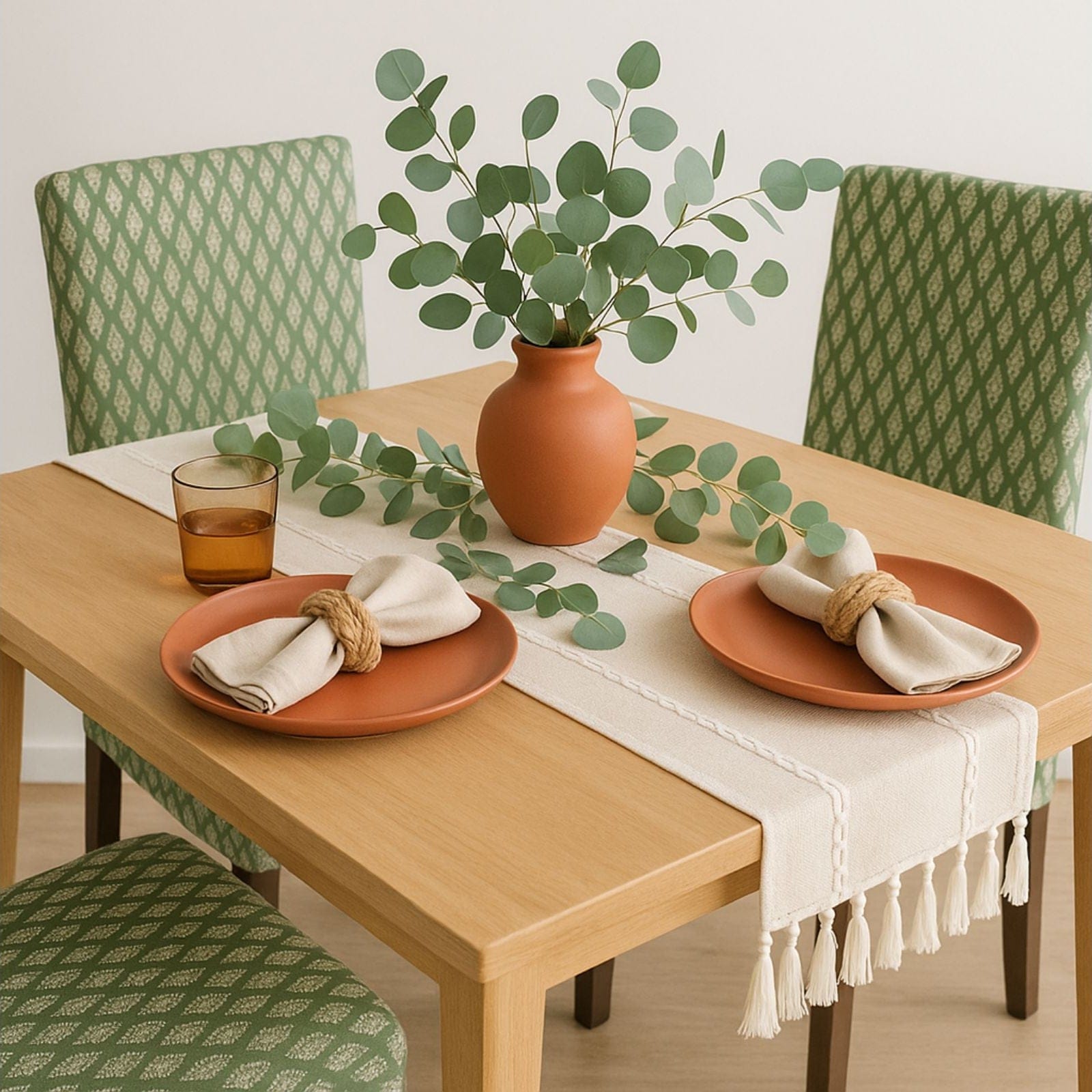 Rockin Cushions FREE Table Runner, Napkins & Rings Set