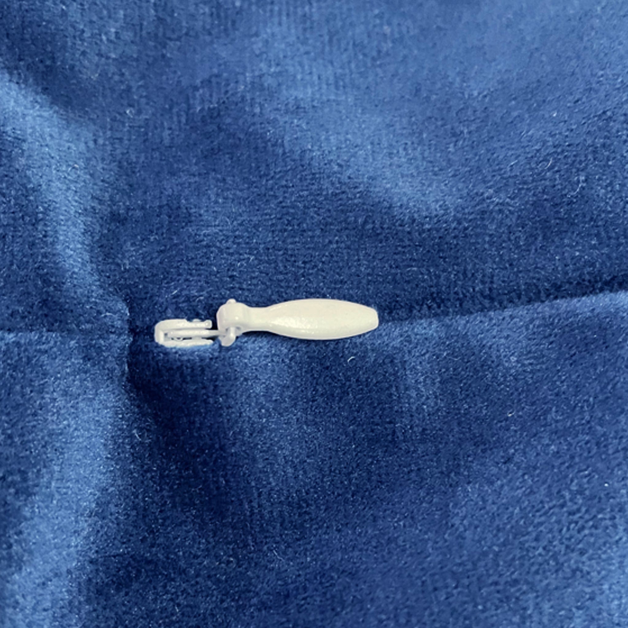 Rockin Cushions IKEA Adult Poang IKEA POÄNG Chair and Ottoman Cover, Velvet Navy Blue