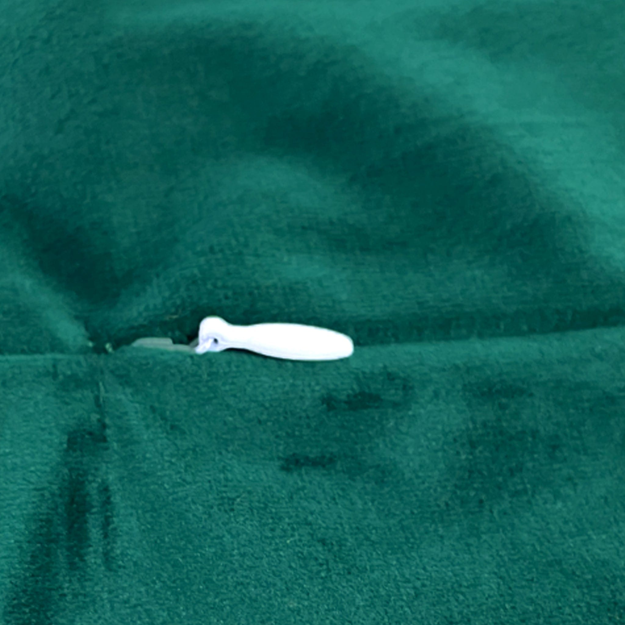 Rockin Cushions IKEA Adult Poang IKEA POÄNG Chair and Ottoman Covers, Velvet Forest Green