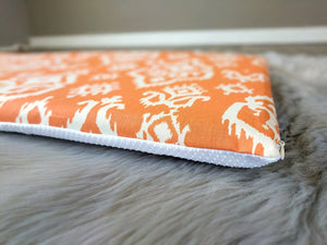 Rockin Cushions IKEA Bench Pad SALE IKEA Bankkamrat, Hemmahos, Stuva Bench Pad Cover  Orange Indian Ikat Print