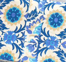 Load image into Gallery viewer, Rockin Cushions IKEA Bench Pad SALE IKEA Bankkamrat, Hemmahos, Stuva Bench Pad Cover  Patchwork Floral Bench Pad Cover