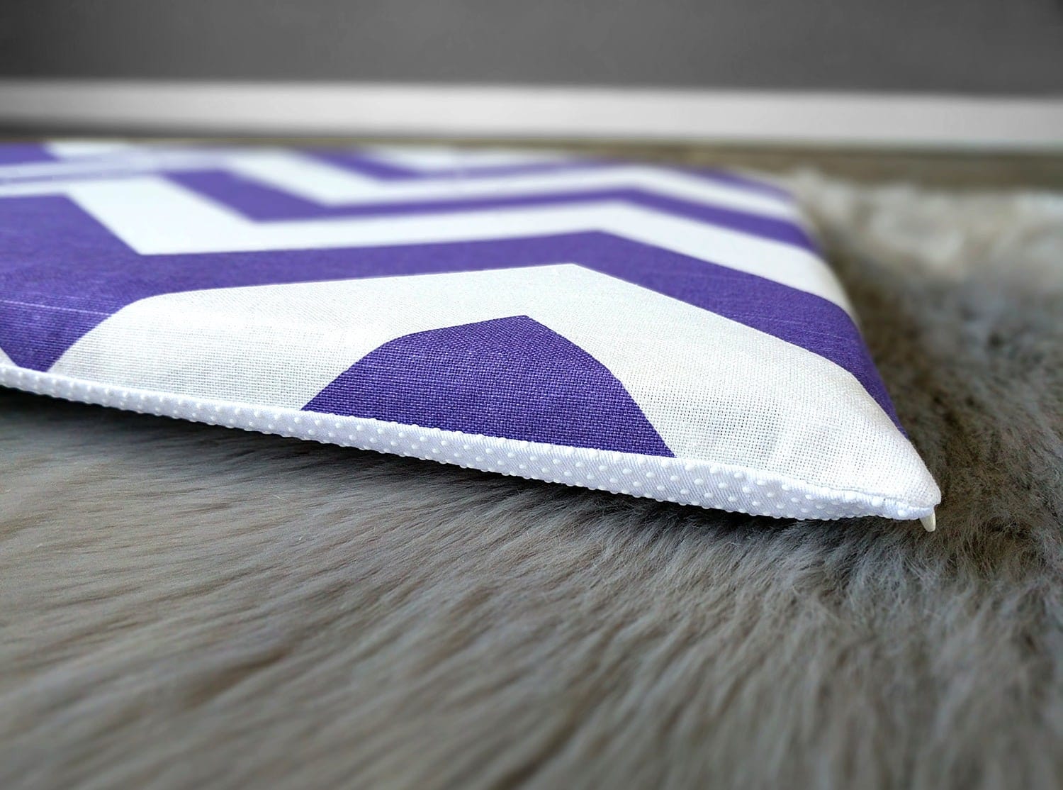 Rockin Cushions IKEA Bench Pad SALE IKEA Bankkamrat, Hemmahos, Stuva Bench Pad Cover Purple Chevron Pattern