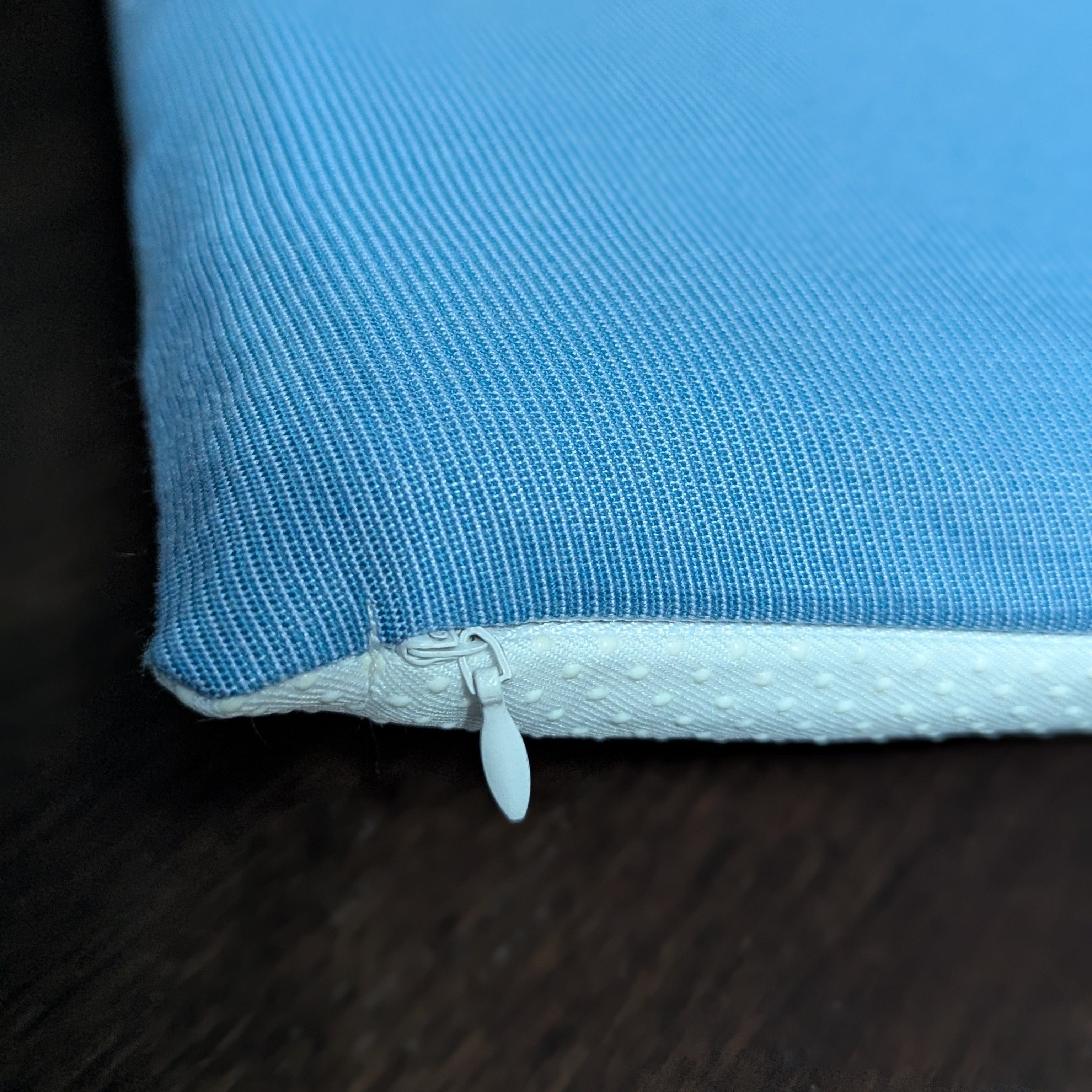 Rockin Cushions IKEA Bench Pad SALE Sunbrella Air Blue IKEA Bench Pad Slipcover