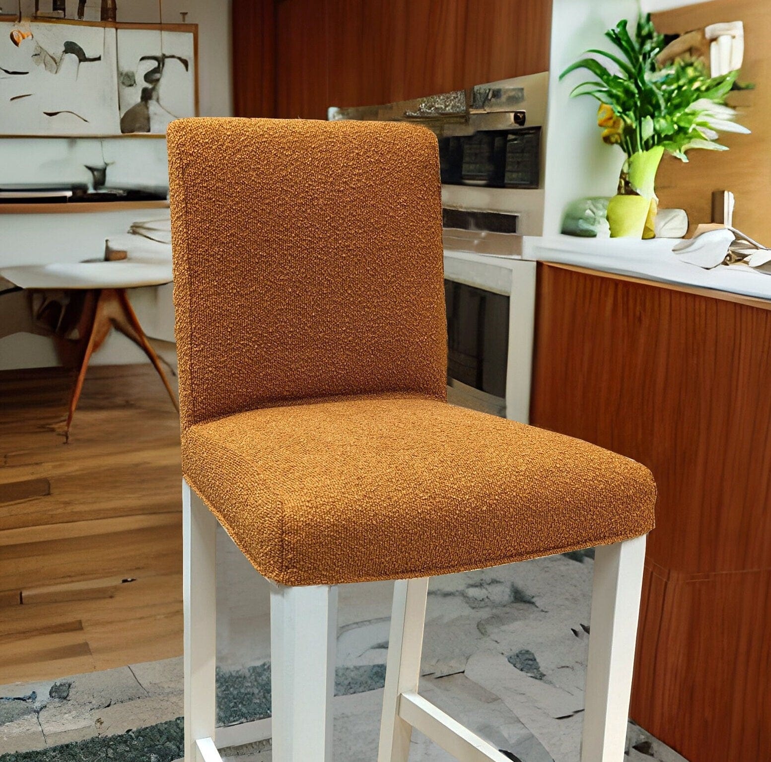 Rockin Cushions IKEA Bergmund Barstool SALE IKEA Bergmund Barstool Cover, Boucle Shearling Cinnamon Brown, Compatible with IKEA BERGMUND Bar Stool