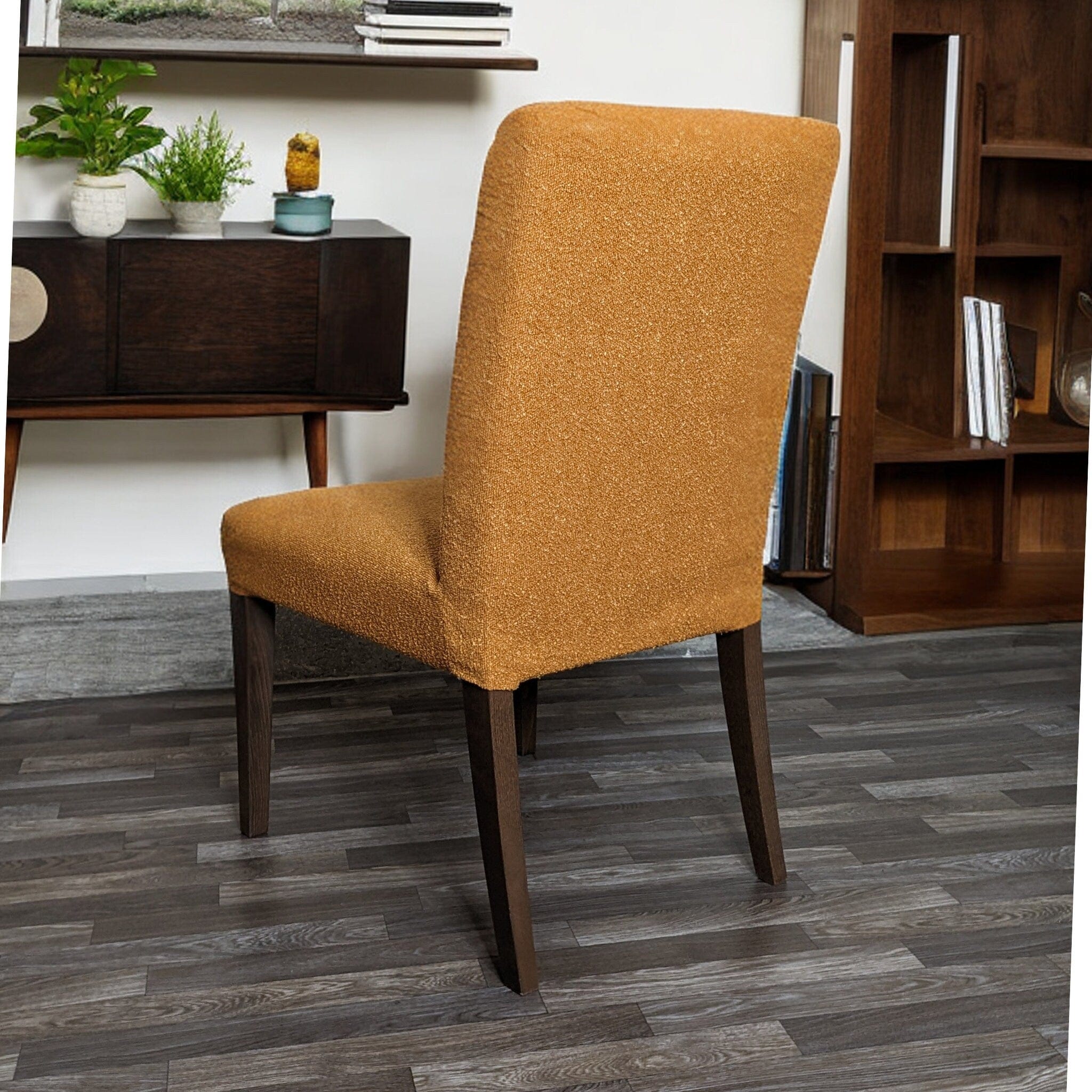 Rockin Cushions IKEA Bergmund Dining SALE IKEA Bergmund Boucle Cinnamon Brown Dining Slip Cover, Compatible with IKEA BERGMUND Dining Chair