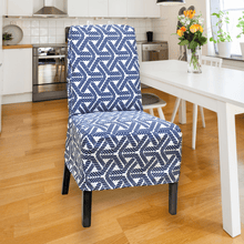 Load image into Gallery viewer, Rockin Cushions IKEA Bergmund Dining SALE IKEA Bergmund Dining Chair Cover, Navy Rope