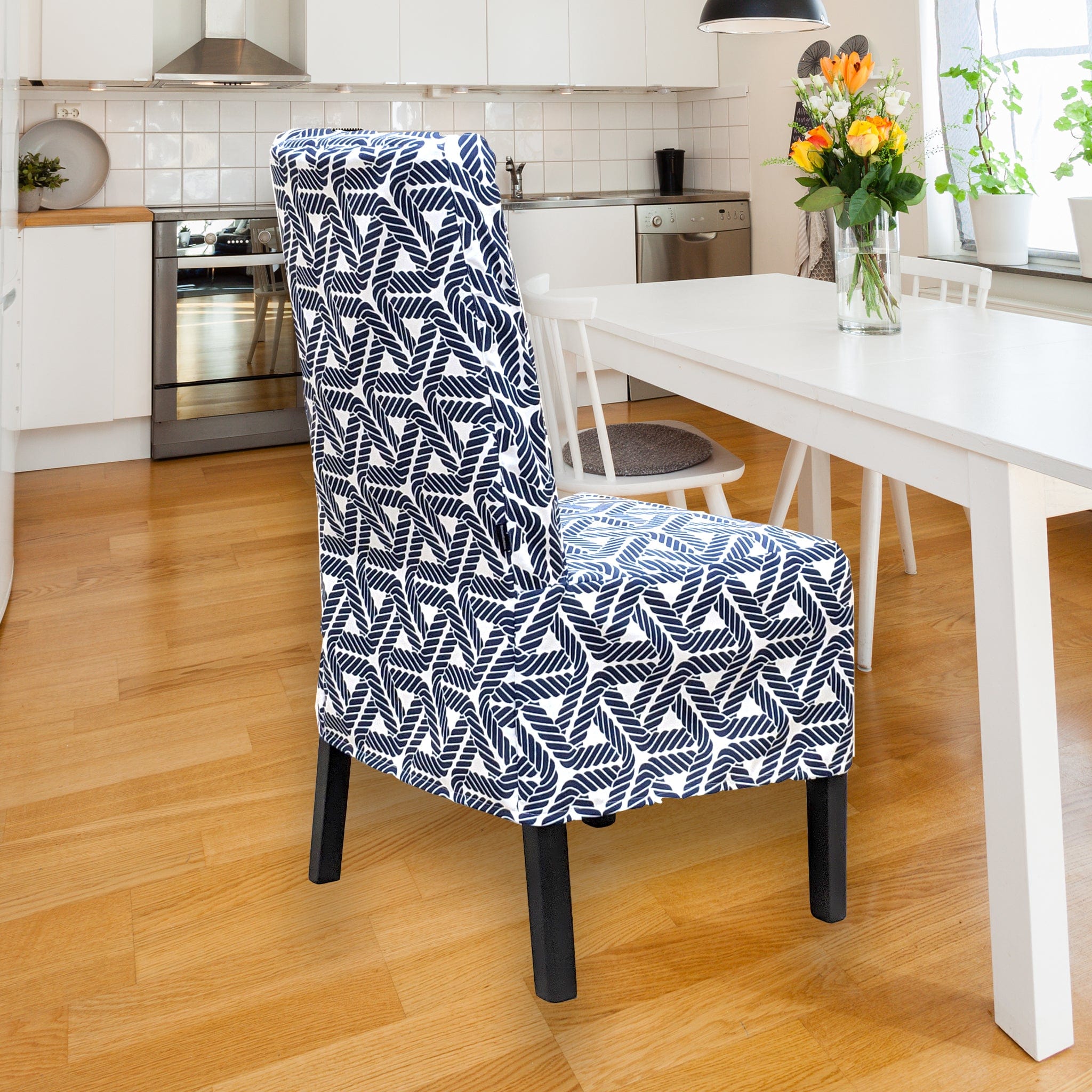 Rockin Cushions IKEA Bergmund Dining SALE IKEA Bergmund Dining Chair Cover, Navy Rope